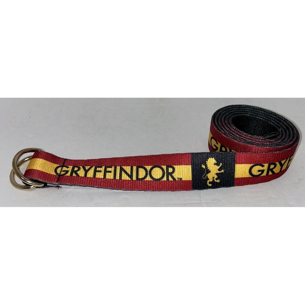 Harry Potter Gryffindor House Unisex Belt Loop‎ Buckle Red Gold Ron Weasley
